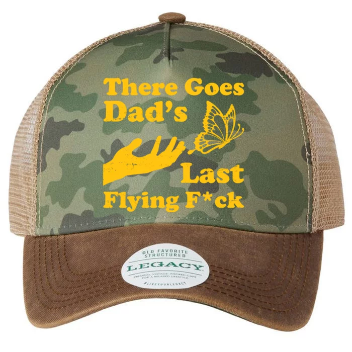 There Goes Dad's Last Flying Fuck Legacy Tie Dye Trucker Hat