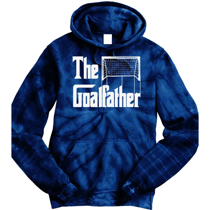 The Goalfather Dad Soccer Goalkeeper Goalie Coach Footballer Tie Dye Hoodie