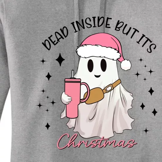 Trendy Ghost Dead Inside But Its Christmas Being All Festive Gift Women's Pullover Hoodie