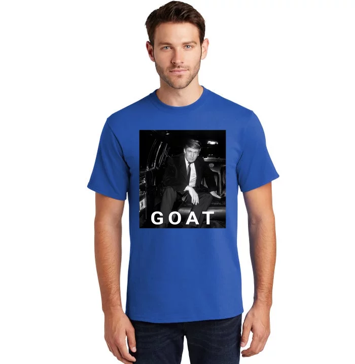 Trump Goat Donald Trump 2024 Gift Tall T-Shirt