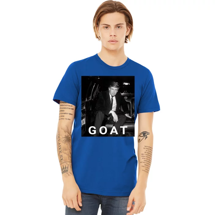 Trump Goat Donald Trump 2024 Gift Premium T-Shirt