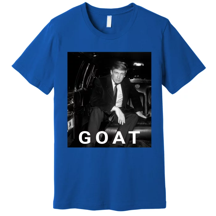 Trump Goat Donald Trump 2024 Gift Premium T-Shirt