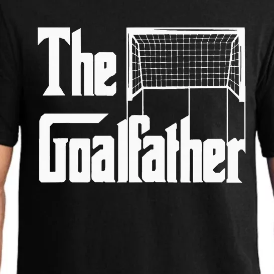 The Goalfather Dad Soccer Goalkeeper Goalie Coach Footballer Pajama Set