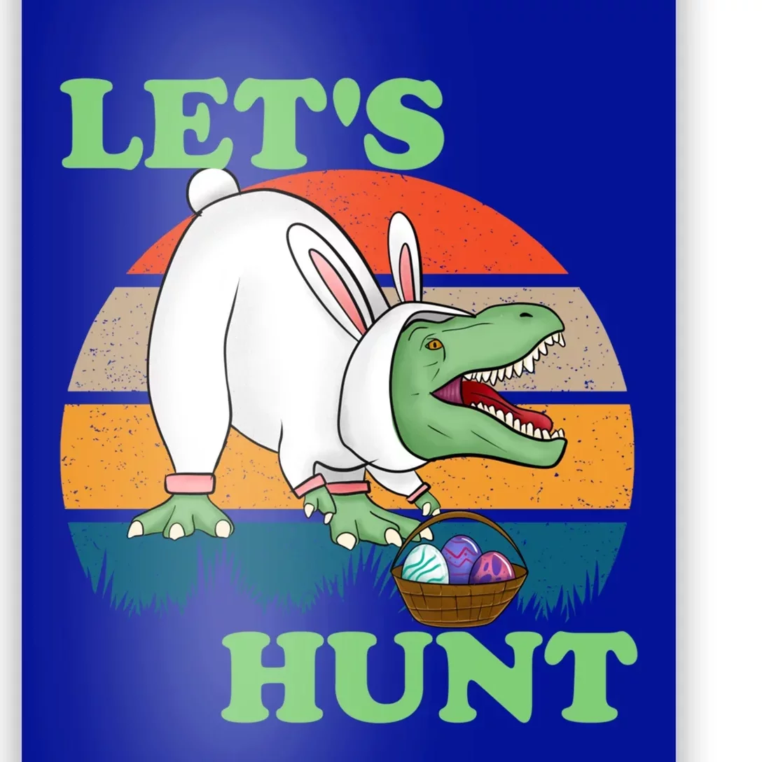 Tfunny Giftrex Easter Bunny Ears Rabbit Dinosaur Cute Basket Stuffer Gift Poster