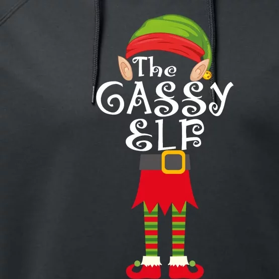 The Gassy Elf Performance Fleece Hoodie