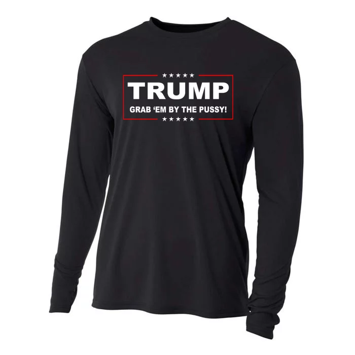 Trump Grab Em Cooling Performance Long Sleeve Crew