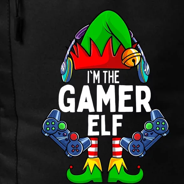 The Gamer ELF Matching Family Christmas Holiday Xmas Daily Commute Backpack