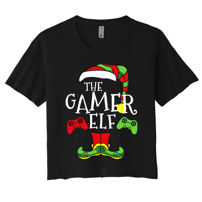 The Gamer ELF Women's Crop Top Tee