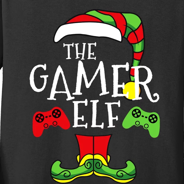 The Gamer ELF Kids Long Sleeve Shirt