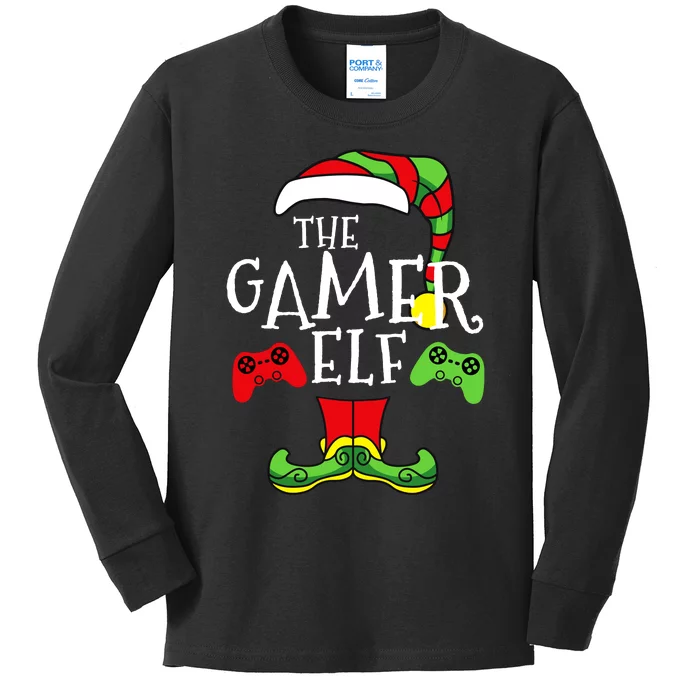 The Gamer ELF Kids Long Sleeve Shirt