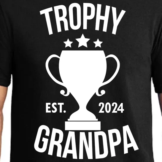 Trophy Grandpa Est 2024 Pajama Set