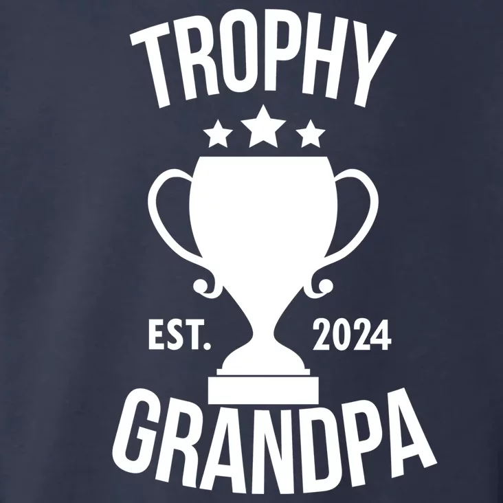 Trophy Grandpa Est 2024 Toddler Hoodie