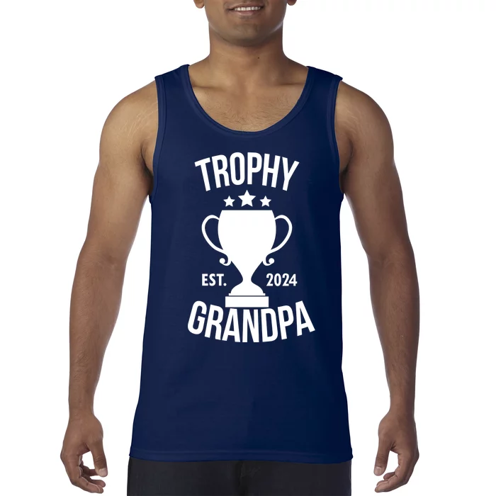 Trophy Grandpa Est 2024 Tank Top