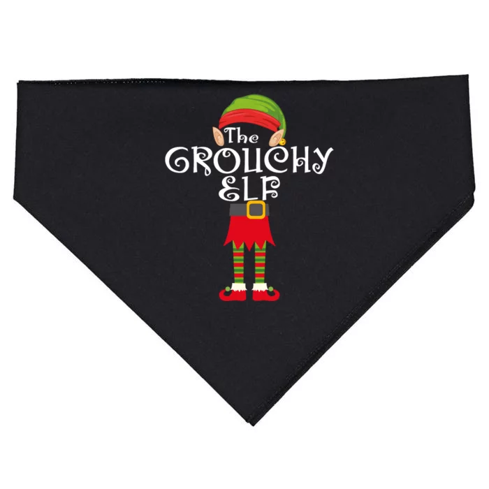 The Grouchy Elf USA-Made Doggie Bandana