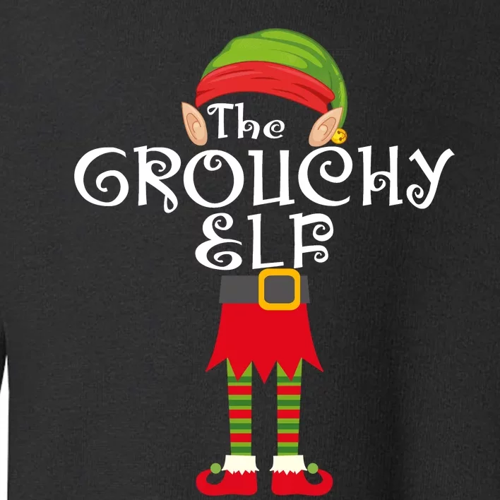 The Grouchy Elf Toddler Sweatshirt