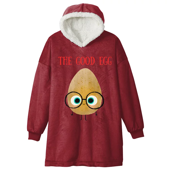 The Good Egg Gift Funny Hooded Wearable Blanket