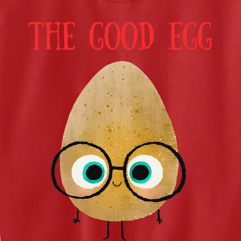 The Good Egg Gift Funny Kids Sweatshirt