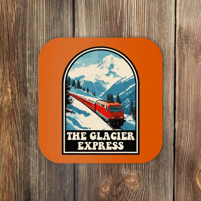 The Glacier Express Switzerland Swiss Train Mountains Winter Coaster