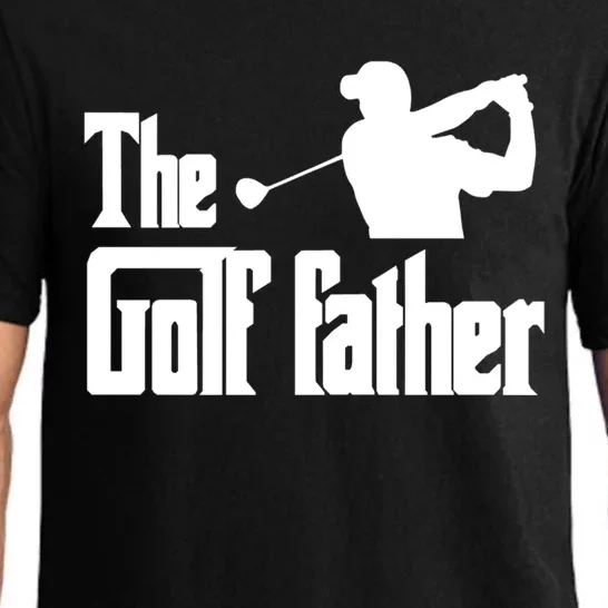 The Golf Father Funny Parody Best Golf Dad Fathers Day Love Funny Gift Pajama Set