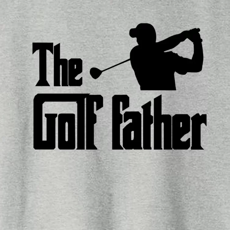 The Golf Father Funny Parody Best Golf Dad Fathers Day Love Funny Gift Women's Crop Top Tee