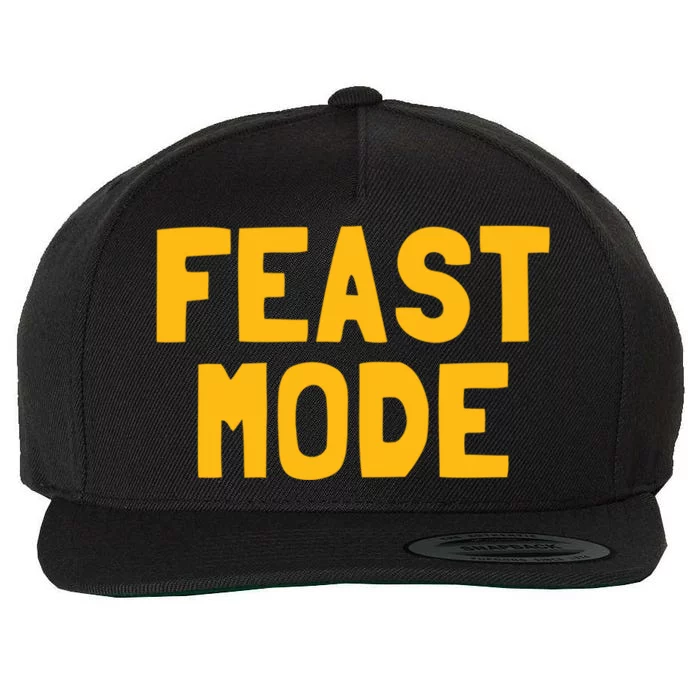 Thanksgiving Gift Feast Mode Dinner Gift Wool Snapback Cap