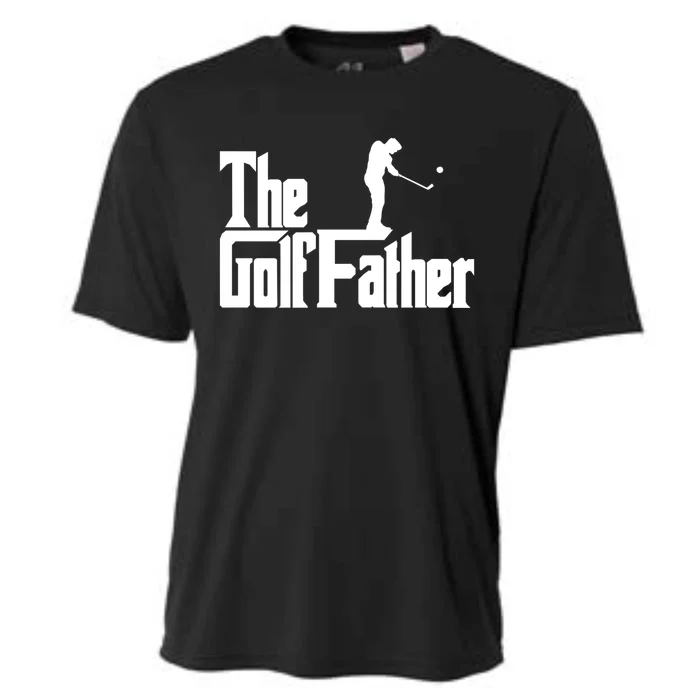 The Golffather Funny Golf Design Golfer Gift Cooling Performance Crew T-Shirt