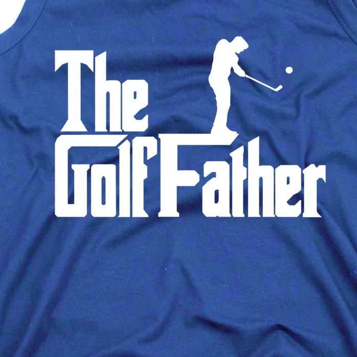 The Golffather Funny Golf Design Golfer Gift Tank Top