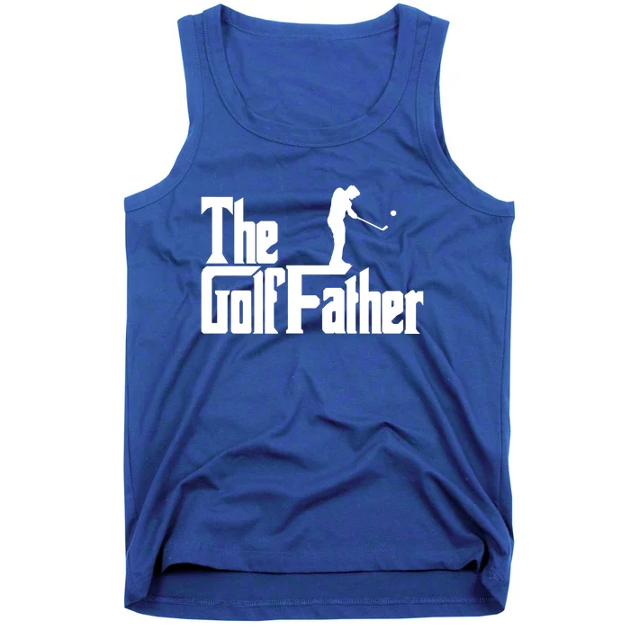 The Golffather Funny Golf Design Golfer Gift Tank Top