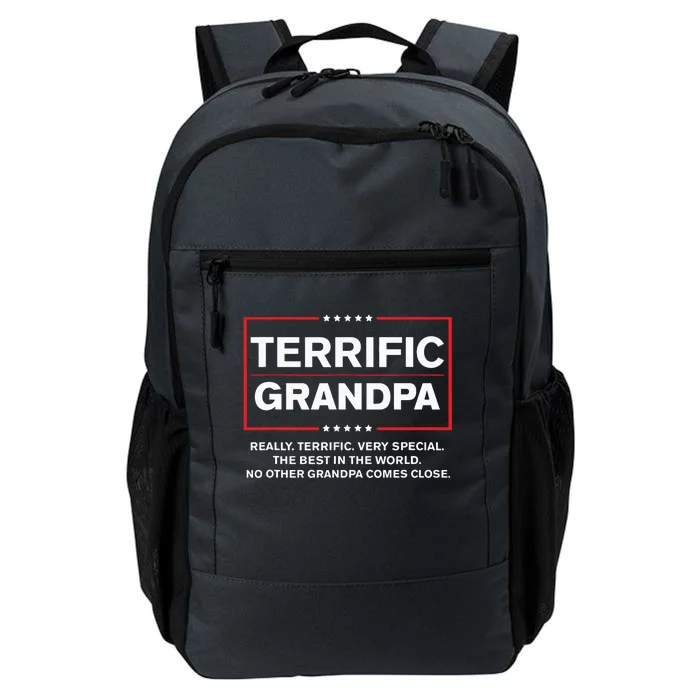 Terrific Grandpa Funny Donald Trump Campaign Style Daily Commute Backpack