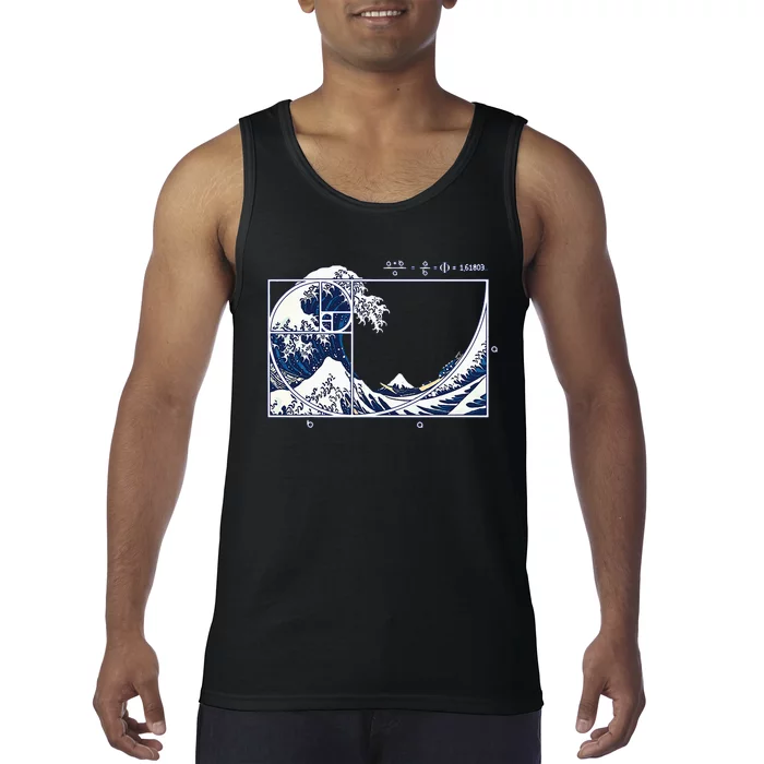 The Great Fibonaccis Waves Tank Top