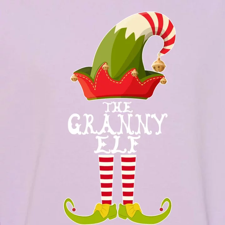 The Granny Funny Christmas Gift Matching Family Group Meaningful Gift Garment-Dyed Sweatshirt