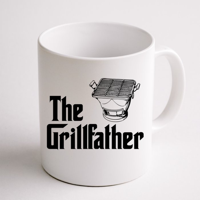 The Grillfather Funny Barbecue Grilling Bbq Grill Dad Meaningful Gift Front & Back Coffee Mug