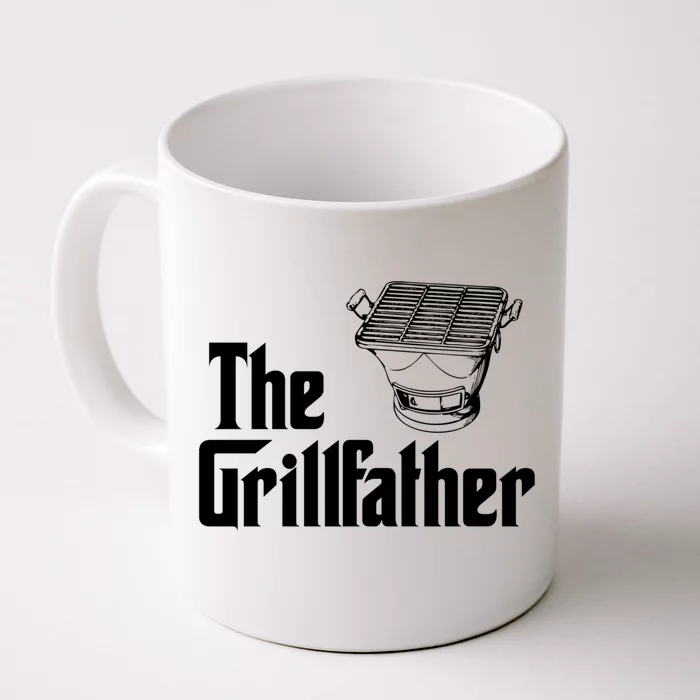 The Grillfather Funny Barbecue Grilling Bbq Grill Dad Meaningful Gift Front & Back Coffee Mug