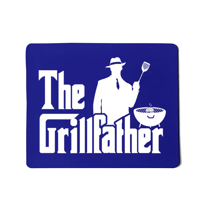 The Grillfather Funny Bbq Design For Dads Gift Mousepad