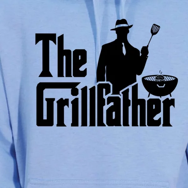 The Grillfather Funny Bbq Design For Dads Gift Unisex Surf Hoodie