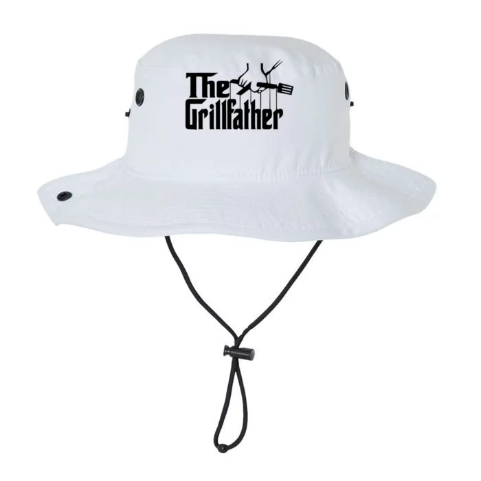 The Grillfather Funny Cool Bbq Grill Chef Gift Legacy Cool Fit Booney Bucket Hat