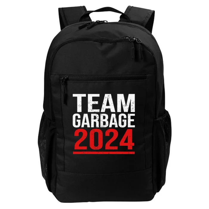 Team Garbage For Trump 2024 Elections 2024 Vote For Trump Daily Commute Backpack