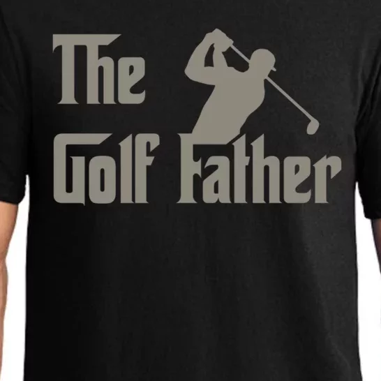 The Golf Father Funny Golfing For Golfer Fathers Pajama Set