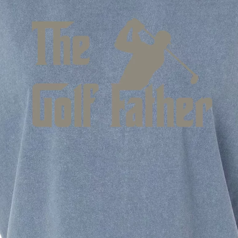 The Golf Father Funny Golfing For Golfer Fathers Garment-Dyed Women's Muscle Tee