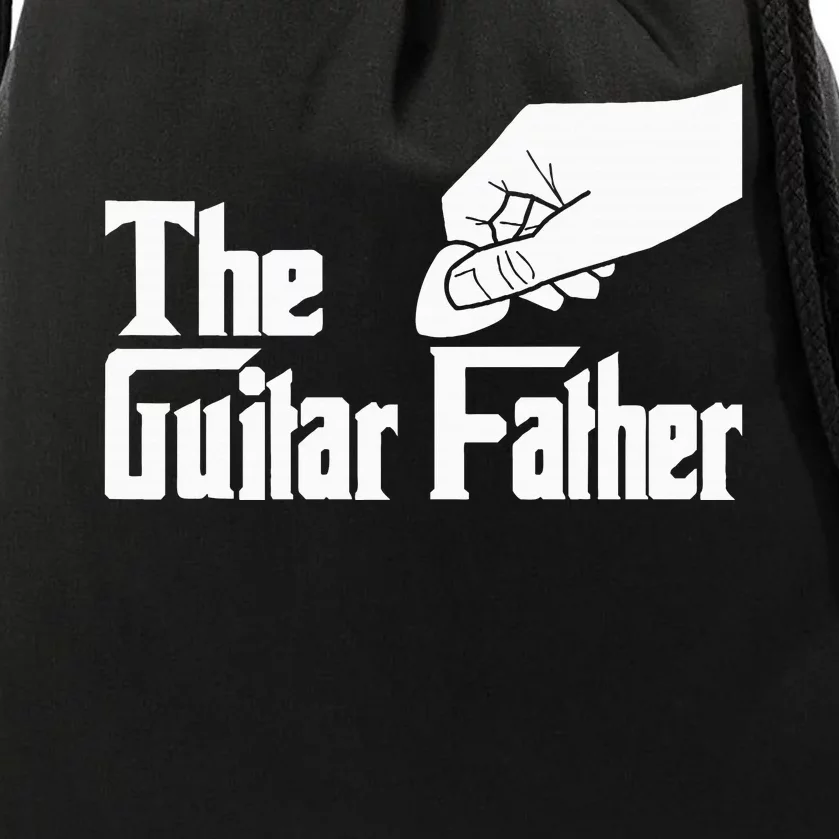 The Guitar Father Guitar Player Guitarist Musician Drawstring Bag