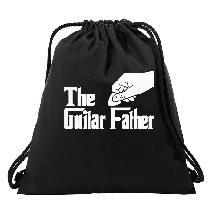 The Guitar Father Guitar Player Guitarist Musician Drawstring Bag