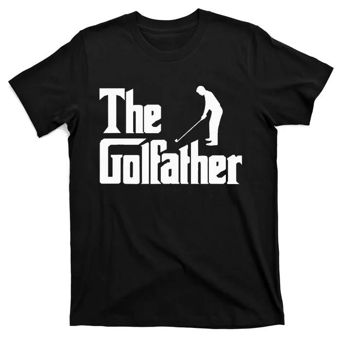 The Golfather Funny Xmas Golf Gift For Golfers T-Shirt