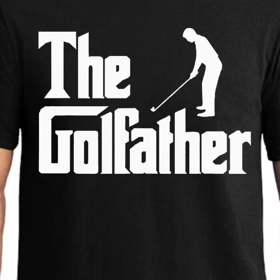 The Golfather Funny Xmas Golf Gift For Golfers Pajama Set