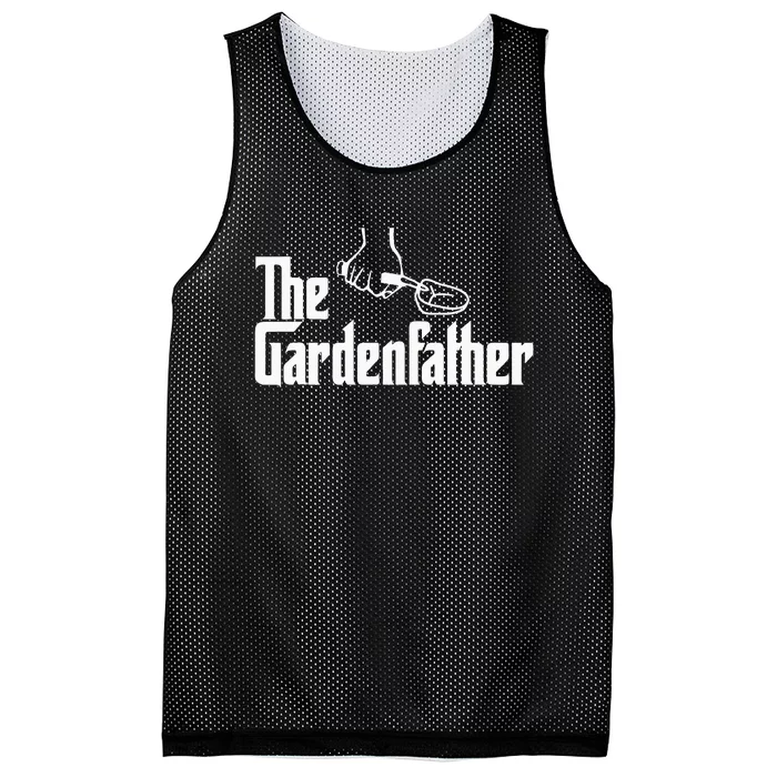 The Gardenfather Funny Gardener Gardening Plant Grower Mesh Reversible Basketball Jersey Tank