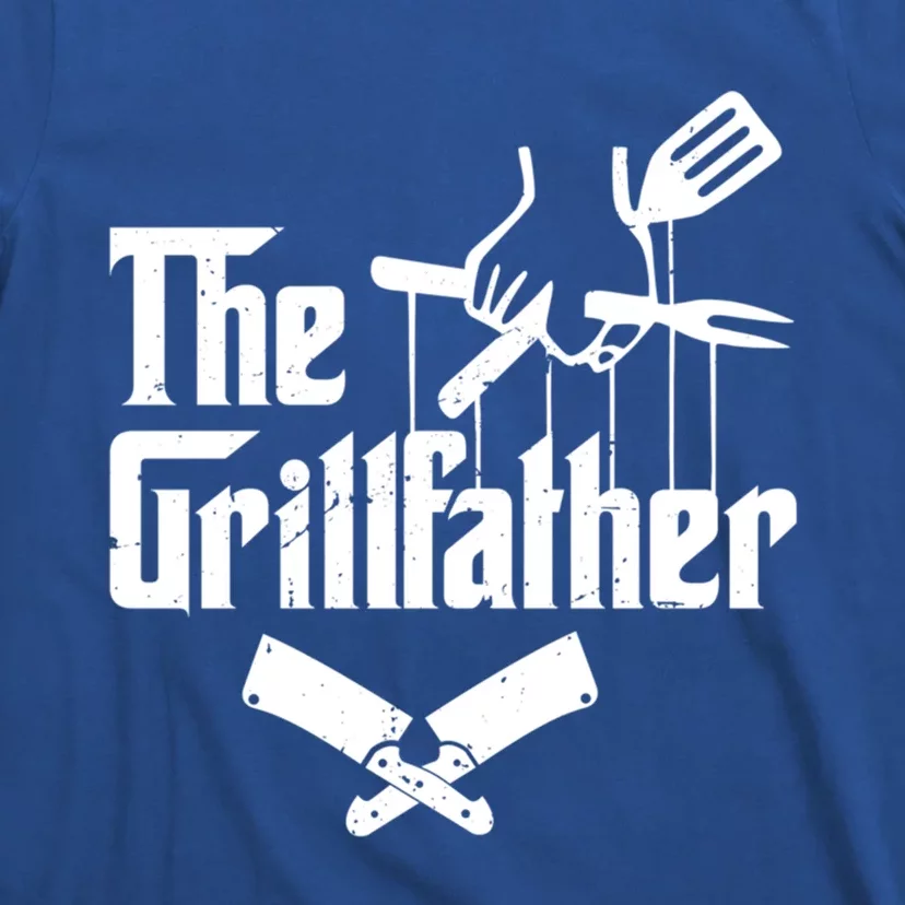 The Grillfather Funny Grill Master Bbq Gift T-Shirt