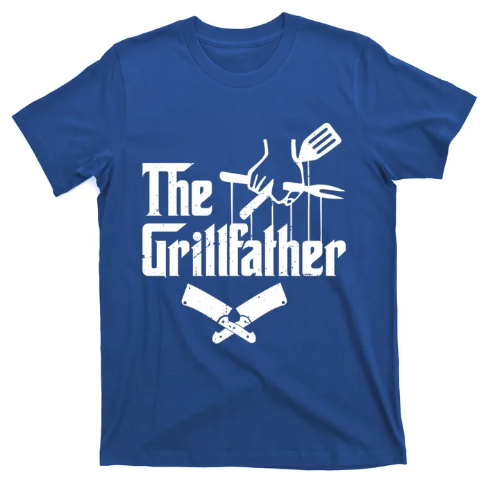 The Grillfather Funny Grill Master Bbq Gift T-Shirt