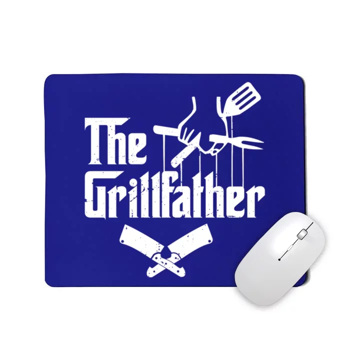 The Grillfather Funny Grill Master Bbq Gift Mousepad