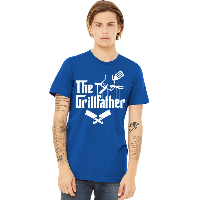 The Grillfather Funny Grill Master Bbq Gift Premium T-Shirt