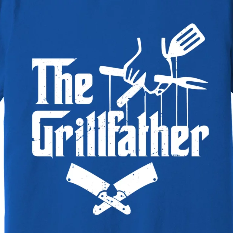 The Grillfather Funny Grill Master Bbq Gift Premium T-Shirt