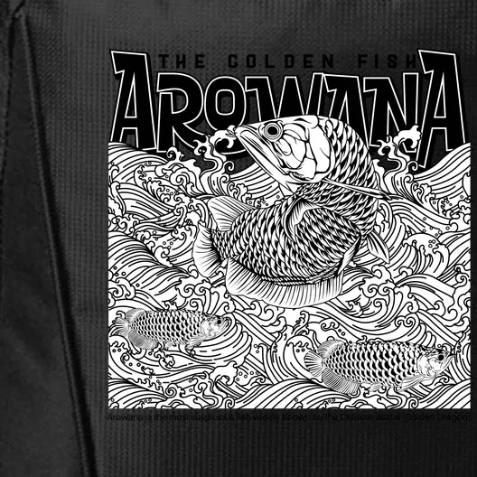 The Golden Fish Arowana City Backpack